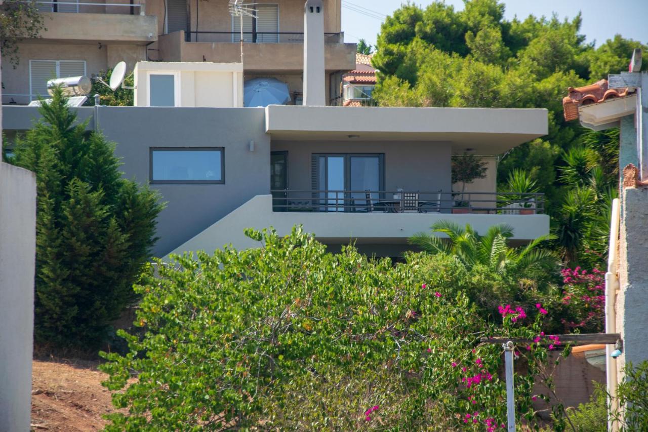 Waves Villa Anávyssos Eksteriør bilde