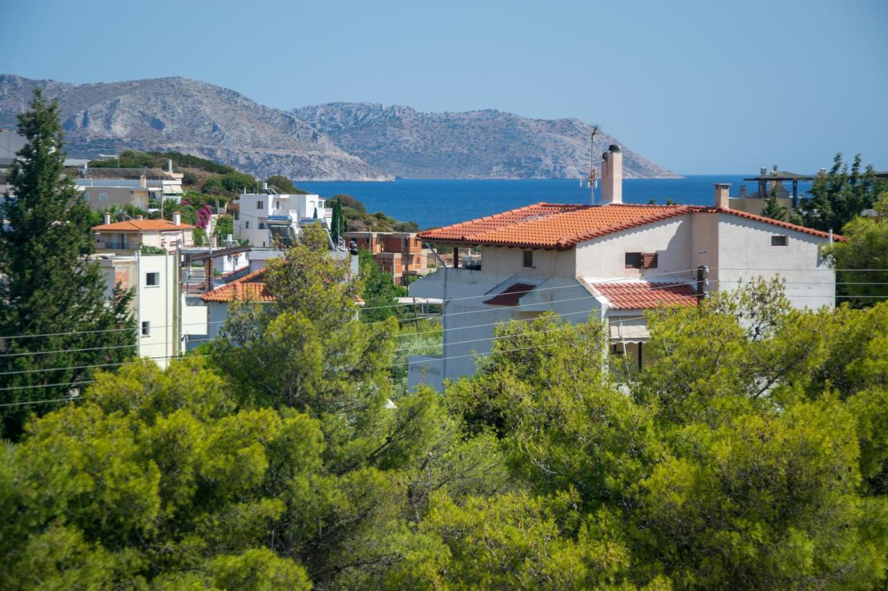 Waves Villa Anávyssos Eksteriør bilde